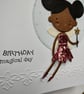 Dancing Fairy Violet Happy Birthday - Have a magical day - Image 4