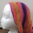 Slouchy beanie great for thicker hair, dreads etc 