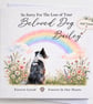 Personalised Border Collie Dog Loss Card, Pet Sympathy Card, Rainbow Bridge Card - Image 2