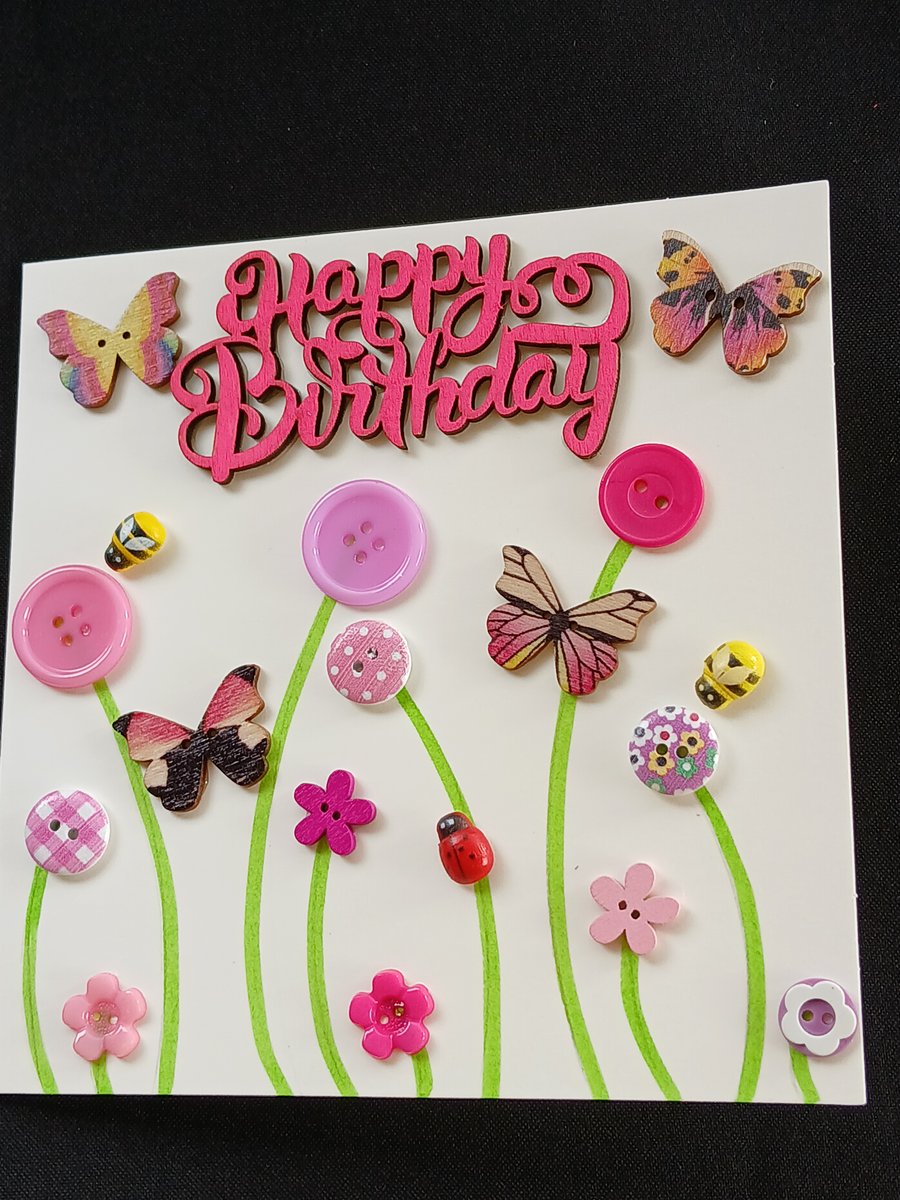 Handmade birthday card 