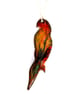 red, blue, black and yellow parrot - scrolled pendant - Image 4