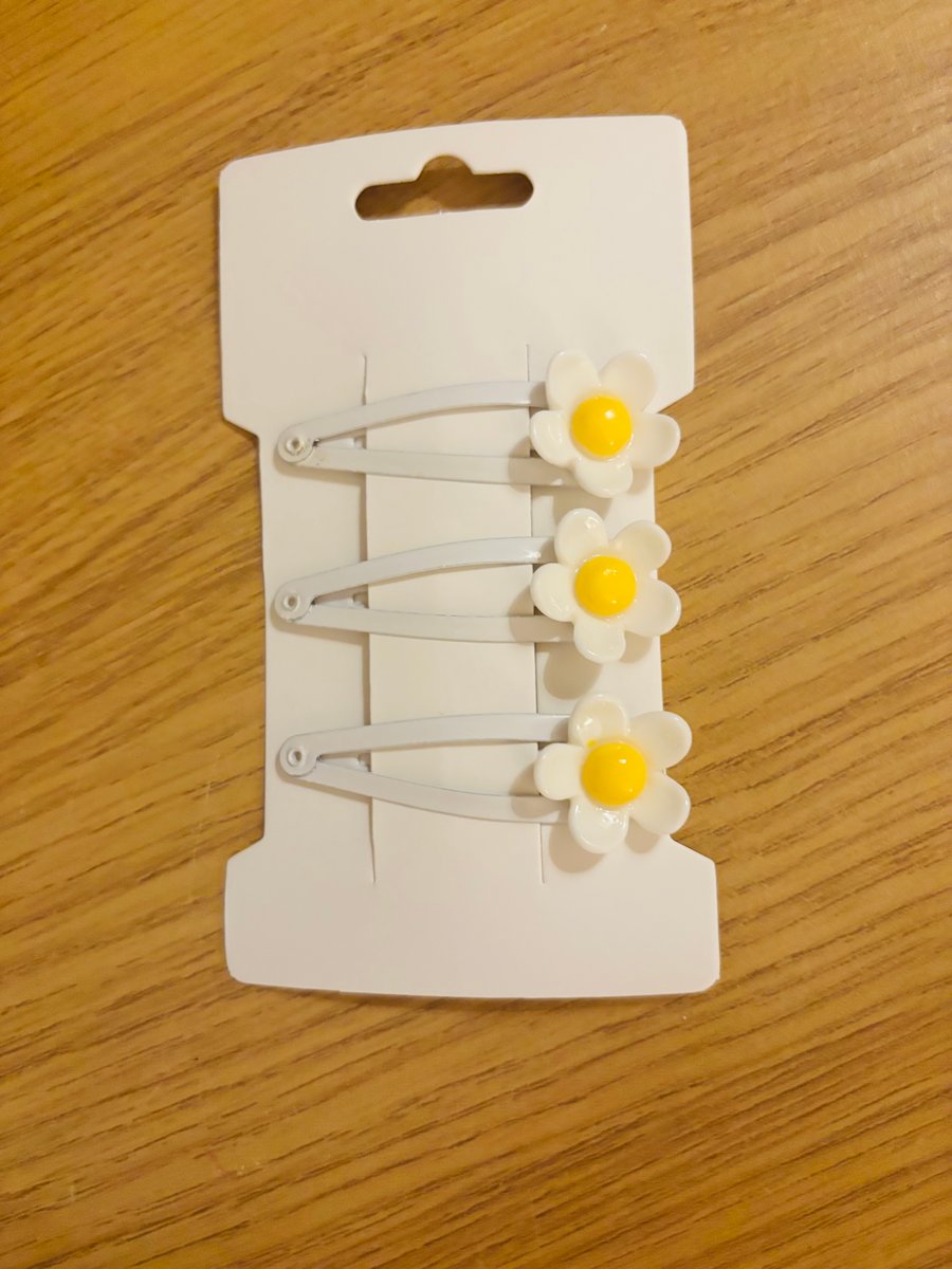 Daisy Flower Hair Clips 