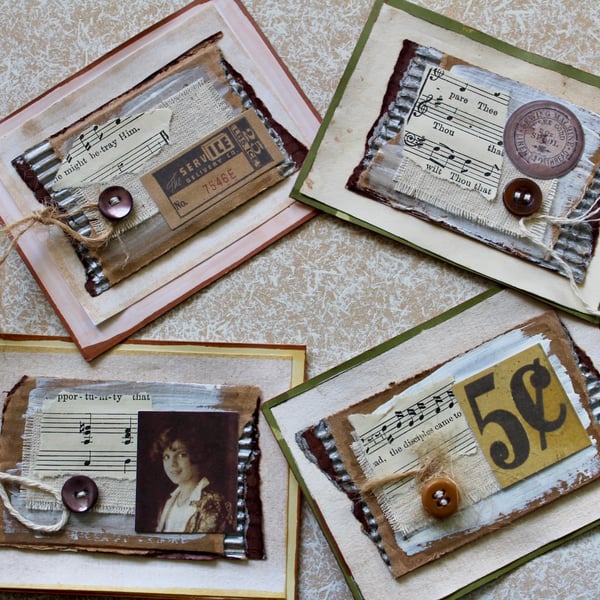 Vintage Style Journal Inserts
