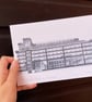 Express Building Manchester Art Print - Art Deco Architecture - Original Art - Image 10