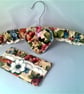 Coathanger Gift Set, Sanderson Linen Fabric ,Upcycled - Image 2