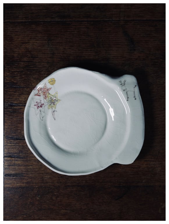 The Christmas series Decorations Small Plate - The Christmas Series