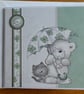 Good Luck Card - Bear and Cat - Image 10