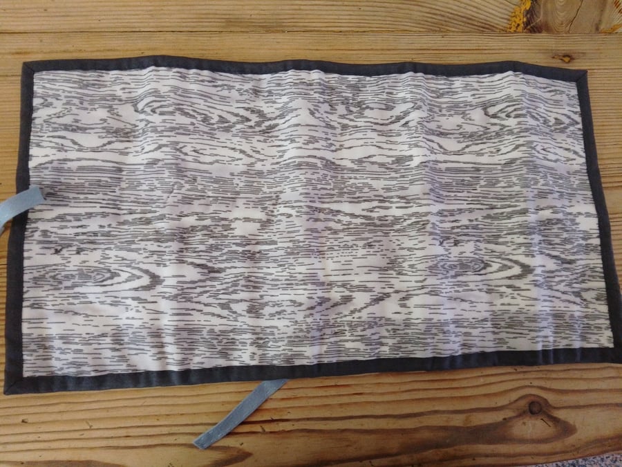 Make up brush roll holder
