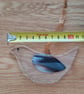 Fused Glass Wispy Wing Hanging Bird - Image 3