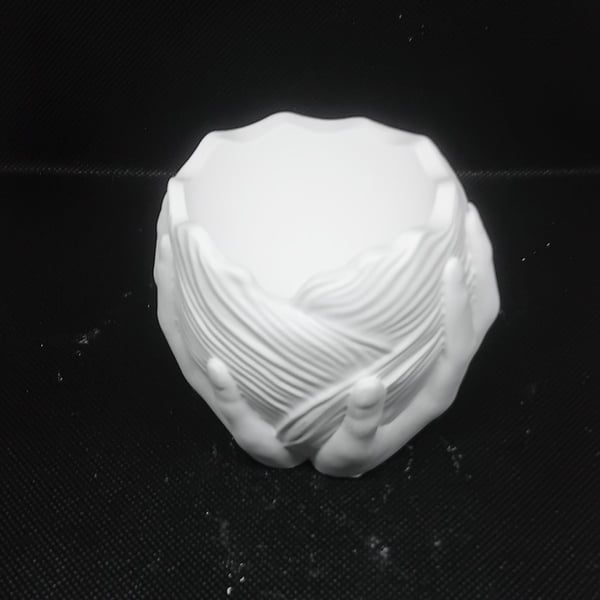 Trinket or planter hand dish
