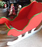 PICK UP ONLY Santa Sleigh Xmas Prop Photographer Photo Shoot Grotto Baby Child D - Image 9