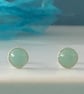 Summery Amazonite SS stud earrings - Image 2