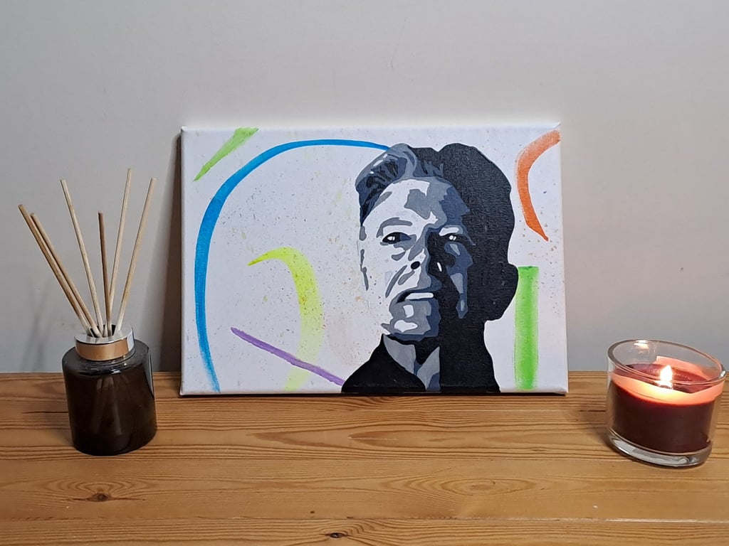 Bowie – Original David Bowie Inspired Pop Art Painting