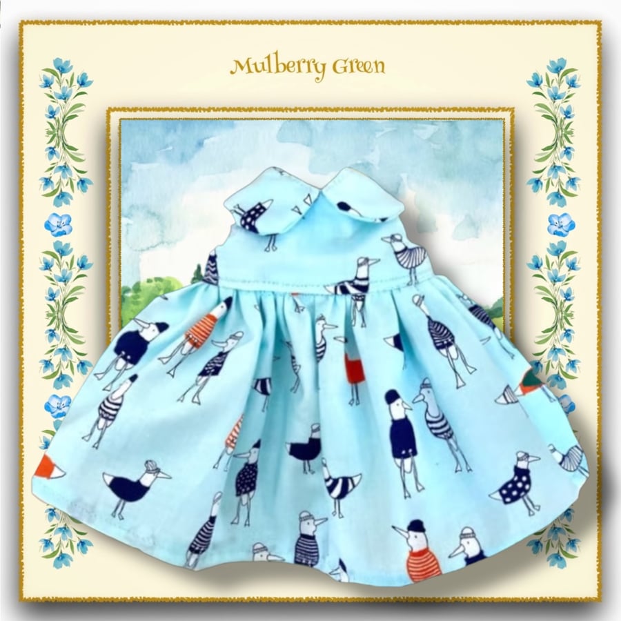 Seagulls in Sweaters Dress