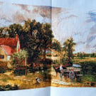 'The Hay Wain' by Constable Cross Stitch