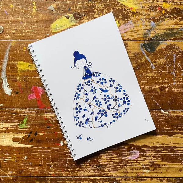 Fragile - A5 wire bound notebook
