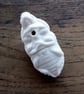 Harlequin Scarab, hand carved porcelain beetle. - Image 5