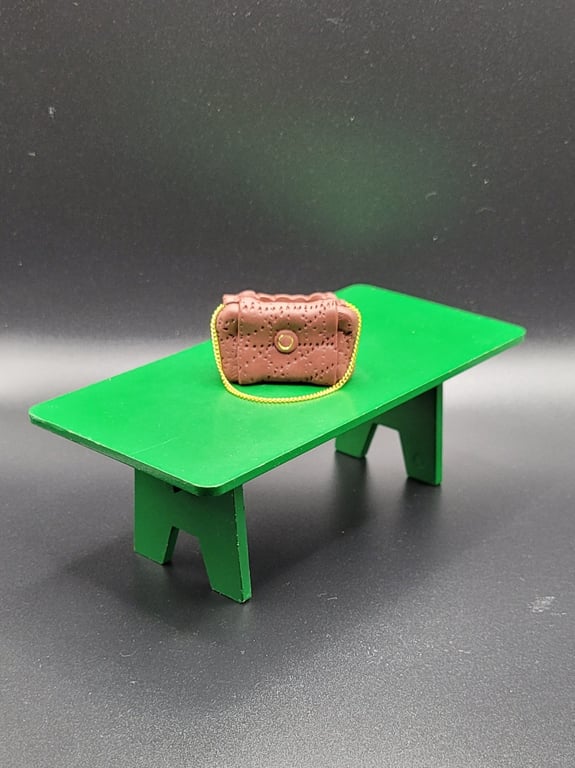 Polymer clay handbag 112 scale miniature novelty gift
