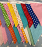 Festival, Party  bunting, cotton fabric bunting  - Image 3