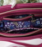 Yorkshire Tweed & Faux Leather Eden Crossbody Bag - Image 5