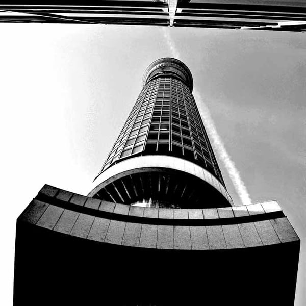 BT Post Office Tower Fitzrovia London England Photograph Print