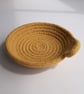 Mustard Coiled Rope Trinket Dish - Image 3