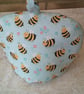 Small Tea Cosy with Comical Bees - Image 2