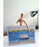  Art print The Cawsand Ferry Cornwall from original watercolour painting A4 - Image 5