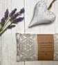 Hand Printed Linen Lavender Eye Pillow - Image 2