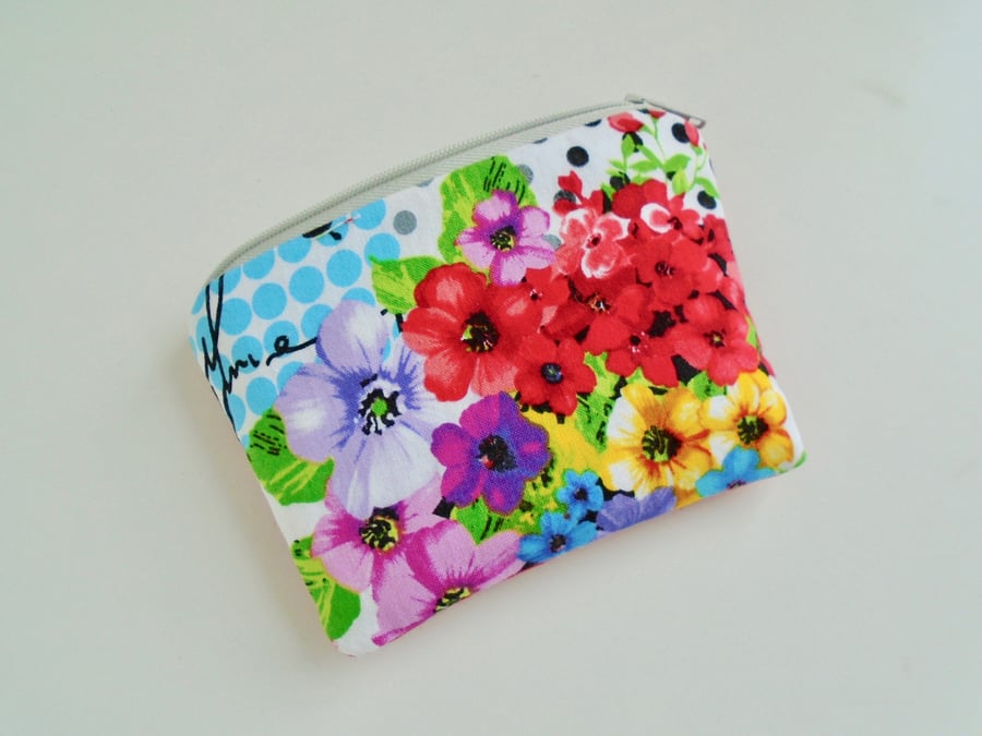  SPECIAL OFFER Floral Cotton  Purse 