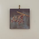 Perfectly Imperfect - Autumn seed head mini ceramic tile picture