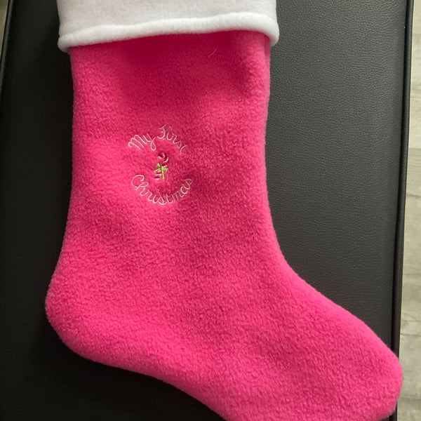 Baby’s First Christmas Stocking