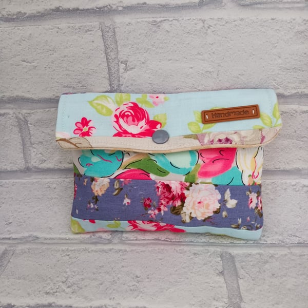Perfectly Imperfect zipper pouch, lined pouch, makeup zipper pouch, mothers day 