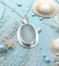 Seaham Seaglass Necklace sterling silver - Image 7