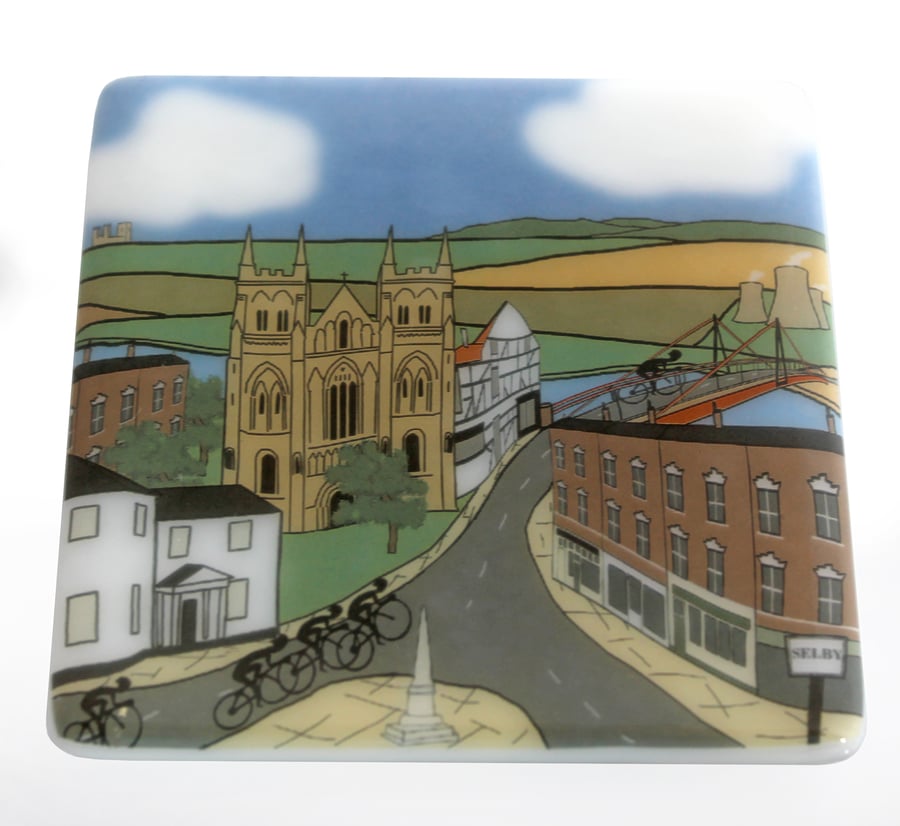 Selby cycling coaster inspired by Tour de Yorkshire