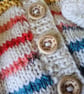  Designer Pure Merino Wool  Baby Cardigan 3-6 months size - Image 6