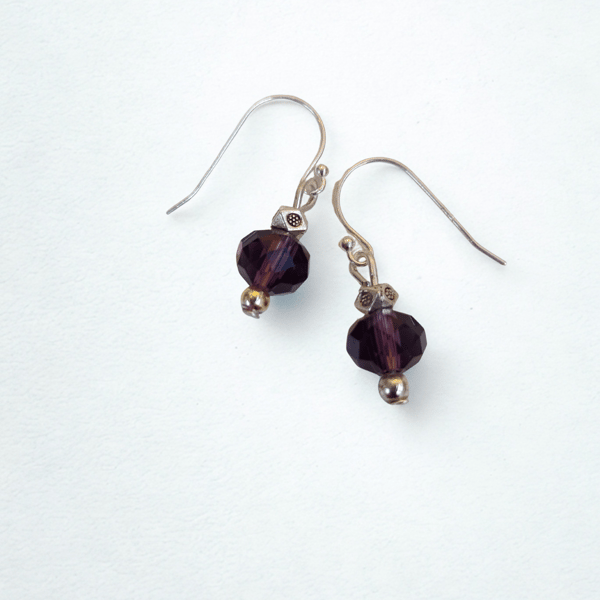 Tiny Crystal Sparkly Earrings