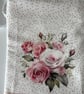 Shoulder Bag - Tea Towel, Roses bag - PB5 0024 - Image 4