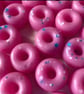 50 Handmade Soy Wax Melt Donuts in gift box Highly Scented 