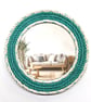 Recycled fishing rope porthole mirror, 28cm, 11 inches