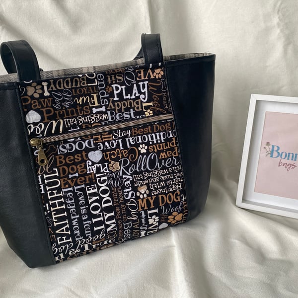 Dog lovers tote