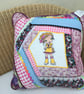 Gift for Teenage Girl, Bright and Funky Cushion, Large Size for Lounging.On Sale