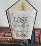 Lose yourself in the pages a book CUT & FOLD Book Folding Pattern - EMAILED PDF - Image 6