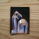 Crystal II ACEO Gouache Painting