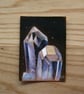 Crystal II ACEO Gouache Painting - Image 1