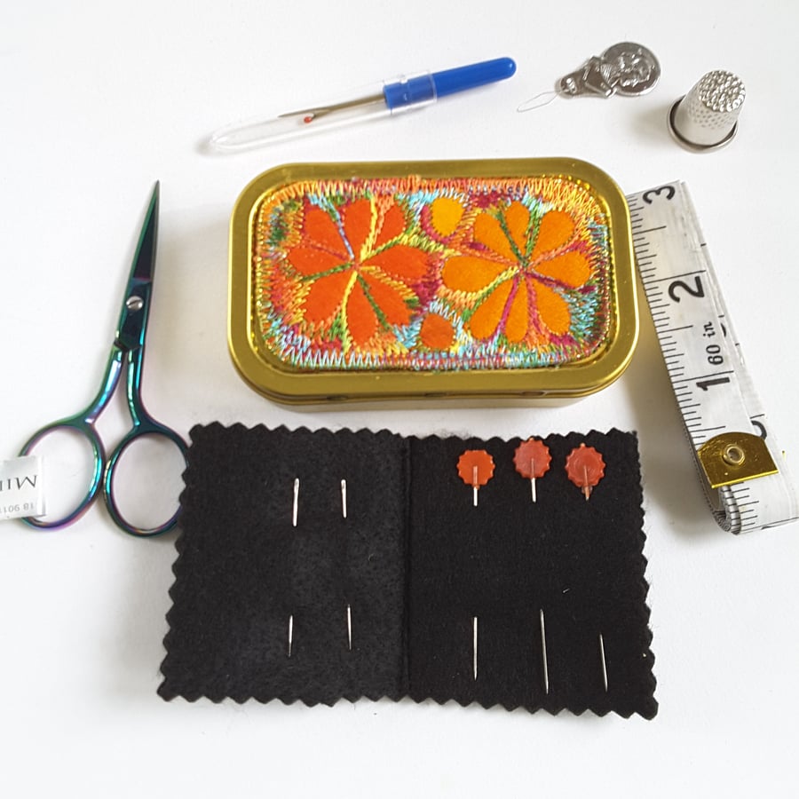 Sewing Tin Modern Etui 