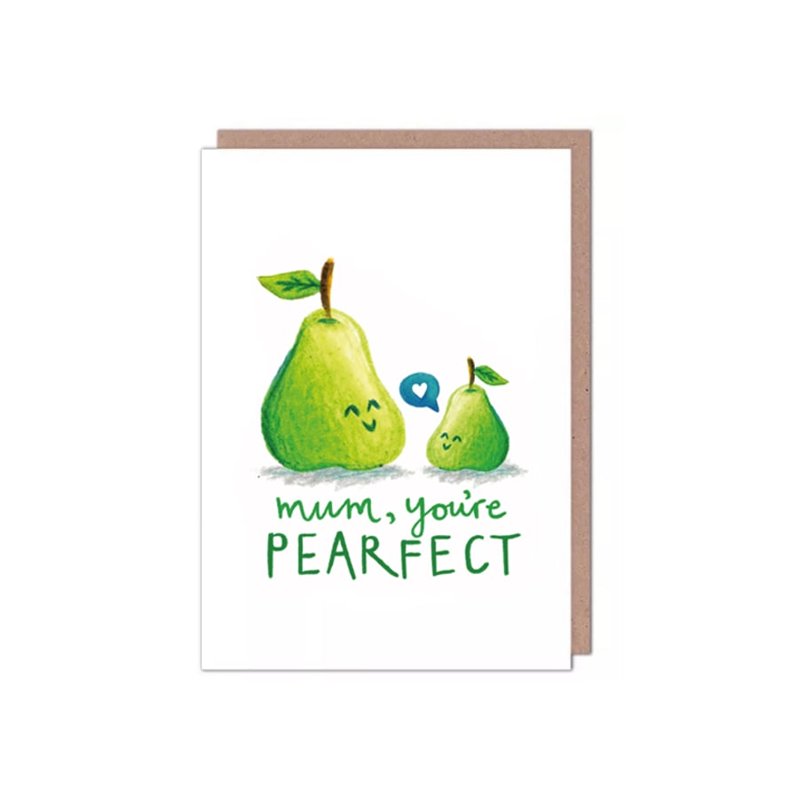 Image of Mum You're Pearfect Mother's Day Card