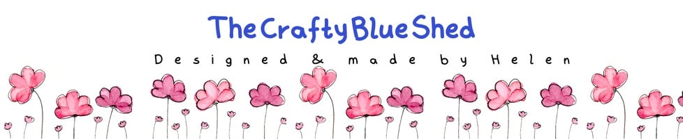 the crafty blue shed