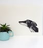 Black Sighthound Lino Print - Greyhound, Whippet, Galgo, Lurcher, dog dad, - Image 3