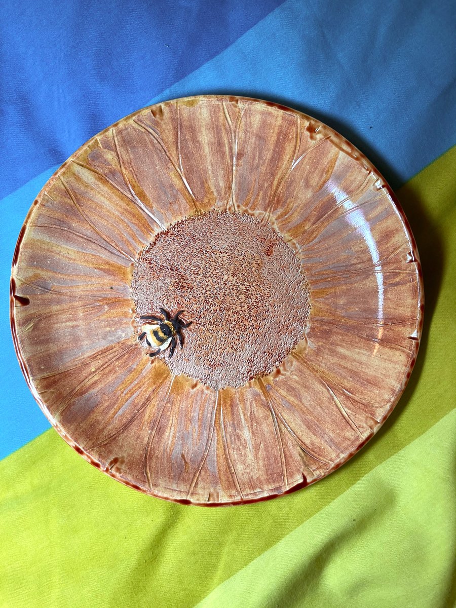 Bee Flower  Serving Plate